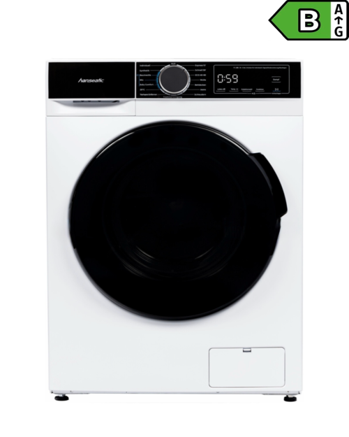 Hanseatic 7 kg, HWMA714B – Mașină de spălat rufe 1400 rpm, Steam, Slim 48 cm, import Germania 🇩🇪