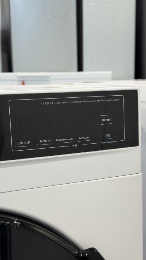 Hanseatic 7 kg, HWMA714B – Mașină de spălat rufe 1400 rpm, Steam, Slim 48 cm, import Germania 🇩🇪