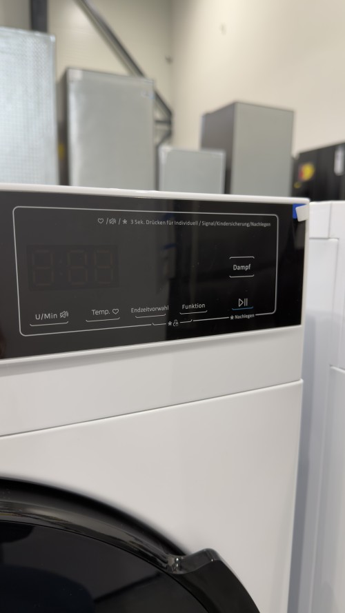 Hanseatic 7 kg, HWMA714A – Mașină de spălat rufe 1400 rpm, Steam, Clasa A, Slim 48 cm, import Germania 🇩🇪