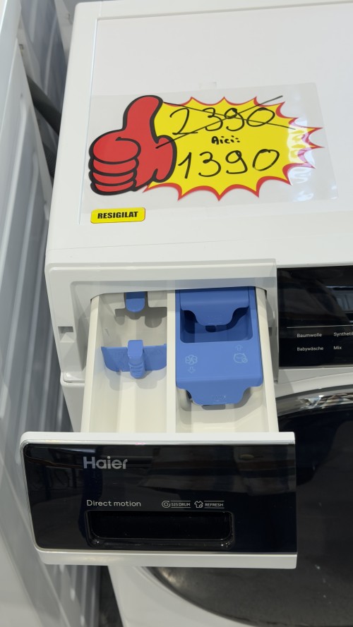 Haier 8 kg, HW80-B14979TU1, mașină de spălat rufe 1400 rpm, Clasa A, Direct Motion – import Germania 🇩🇪