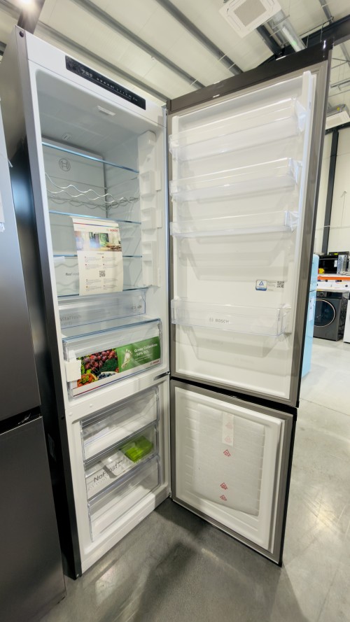Bosch 363 L, KGN39OCAF – Combină frigorifică Clasa A, Total No Frost, 203 cm, import Germania 🇩🇪