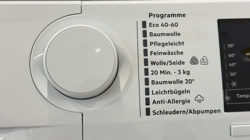 AEG 8 kg, L6FBA51480 – Mașină de spălat rufe 1400 rpm, Clasa A, ProSense, import Germania 🇩🇪