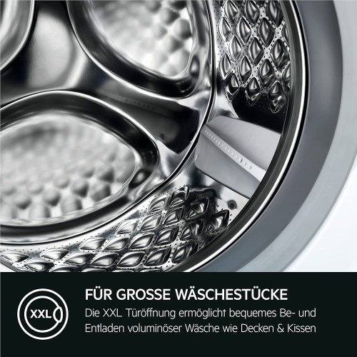 AEG 8 kg, L6FBA51480 – Mașină de spălat rufe 1400 rpm, Clasa A, ProSense, import Germania 🇩🇪