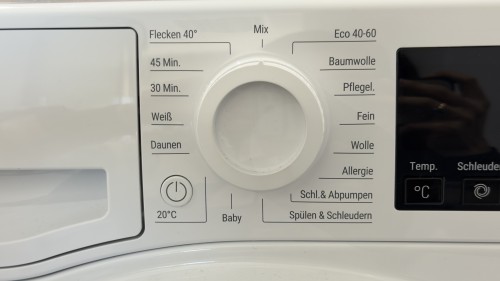 Bauknecht 8 kg, WAM 814 A – Mașină de spălat rufe 1400 rpm, Clasa A, Inverter Motor, import Germania 🇩🇪