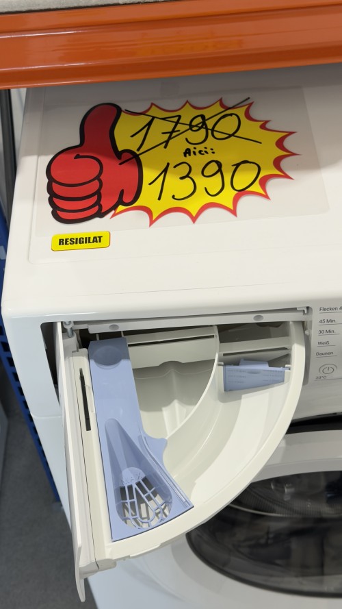 Bauknecht 8 kg, WAM 814 A – Mașină de spălat rufe 1400 rpm, Clasa A, Inverter Motor, import Germania 🇩🇪