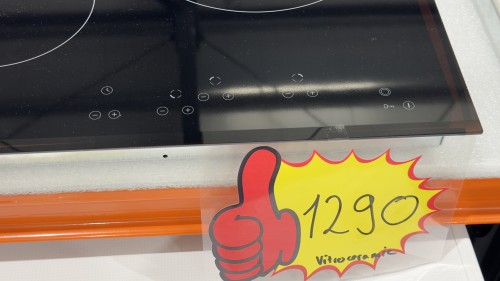 Fagor 60 cm,3VFT-630AS – Plită vitroceramică 3 zone gătire, 5.7 kW, Schott Ceran, import Germania 🇩🇪