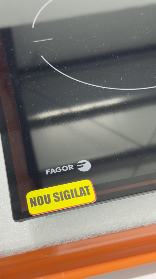 Fagor 60 cm,3VFT-630AS – Plită vitroceramică 3 zone gătire, 5.7 kW, Schott Ceran, import Germania 🇩🇪