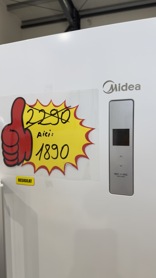 Midea 238L, MDRU333FZE01 – Congelator vertical No Frost, convertibil în frigider și congelator, import Germania 🇩🇪