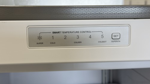 Hanseatic 168L, HGS14355DI – Congelator vertical No Frost, inox, import Germania 🇩🇪