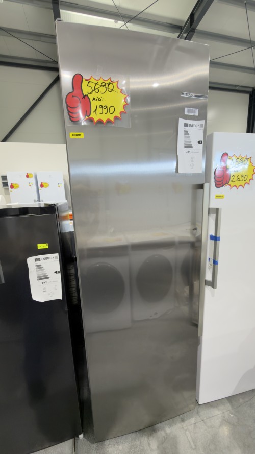 Bosch 242L, GSN36AIEP – Congelator vertical No Frost, Seria 6, inox antiamprentă, import Germania 🇩🇪