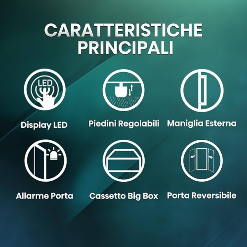 Hisense 155L, FV191N4AW2 – Congelator vertical No Frost, display LED, import Germania 🇩🇪