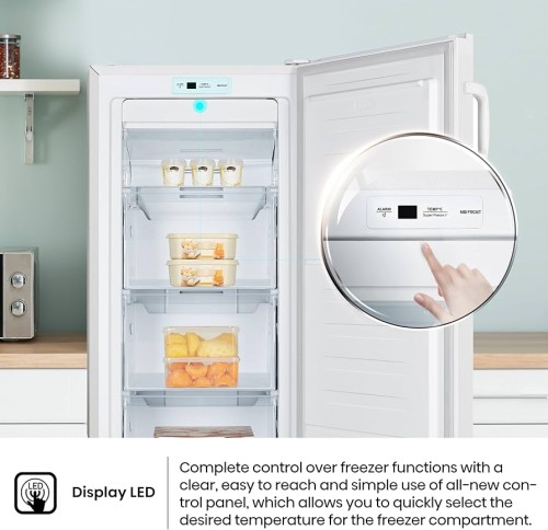 Hisense 155L, FV191N4AW2 – Congelator vertical No Frost, display LED, import Germania 🇩🇪