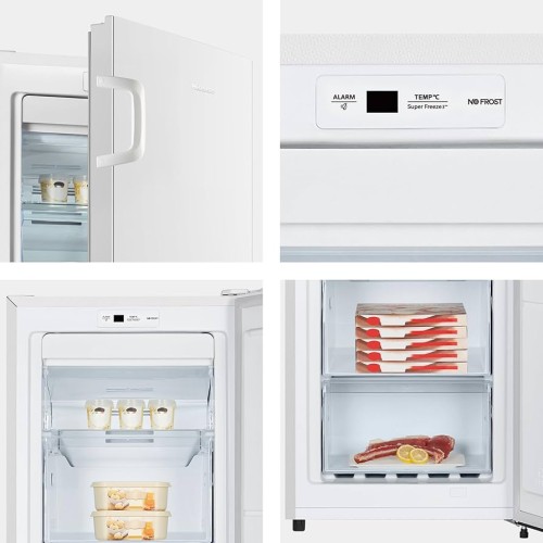 Hisense 155L, FV191N4AW2 – Congelator vertical No Frost, display LED, import Germania 🇩🇪