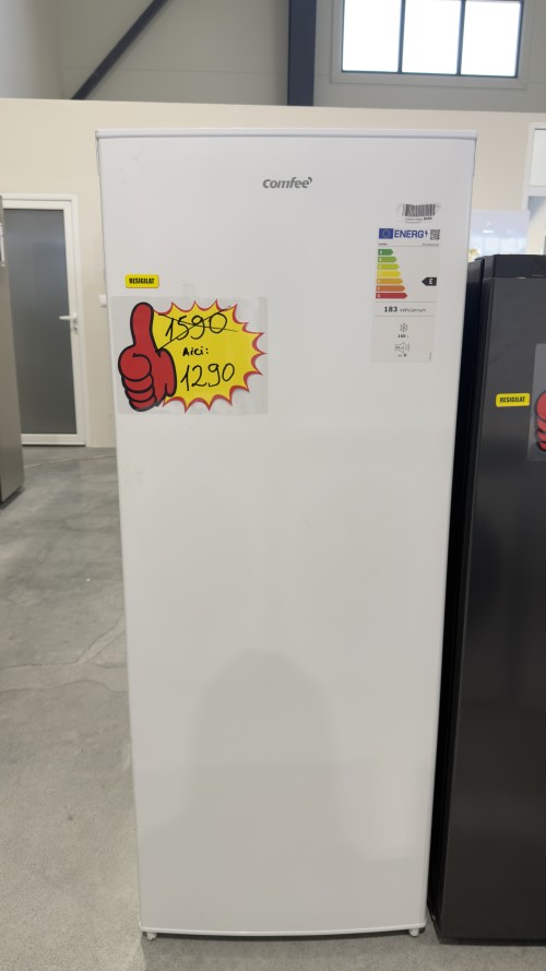 Comfee 160L, RCU160WH2(E) – Congelator vertical Clasa E, import Germania 🇩🇪