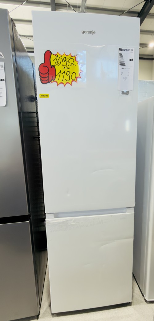 Gorenje 269L, RK418DPW4 – Combină frigorifică Clasa D, 180 cm, import Germania 🇩🇪