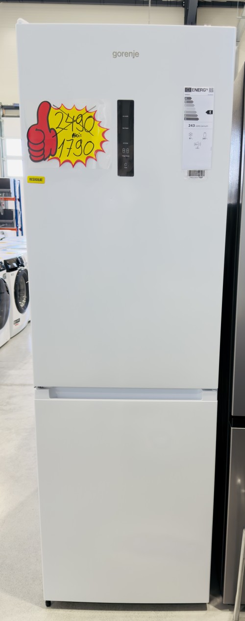 Gorenje 304L, N619EAW4 – Combină frigorifică No Frost, display touch, 186 cm, import Germania 🇩🇪