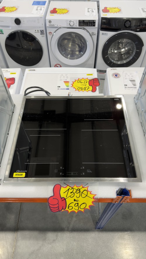 Bauknecht 57.7cm, BQ 2760S FT – Plită cu inducție 4 zone, Schott Ceran, Booster, 7.2 kW, import Germania 🇩🇪