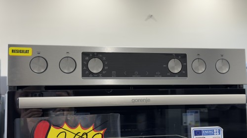 Set incorporabil Gorenje BCS6737E06X– Cuptor electric + Plită vitroceramică, inox premium, import Germania 🇩🇪
