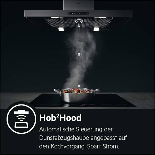 AEG 60 cm, DBB5660HM Hotă decorativă inox, Hob²Hood, Clasa A import Germania 🇩🇪