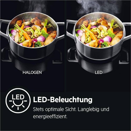 AEG 60 cm, DBB5660HM Hotă decorativă inox, Hob²Hood, Clasa A import Germania 🇩🇪