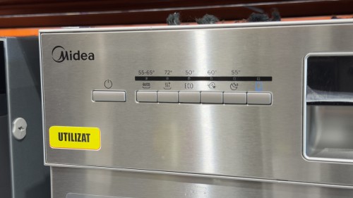 Midea 14 seturi, SU 7.35X14BS, Mașină de spălat vase Clasa B, inox, import Germania 🇩🇪