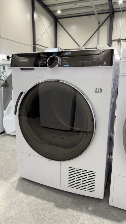 Hanseatic 8 kg, HWTK8A3GT, Uscător cu pompă de căldură Clasa C, import Germania 🇩🇪
