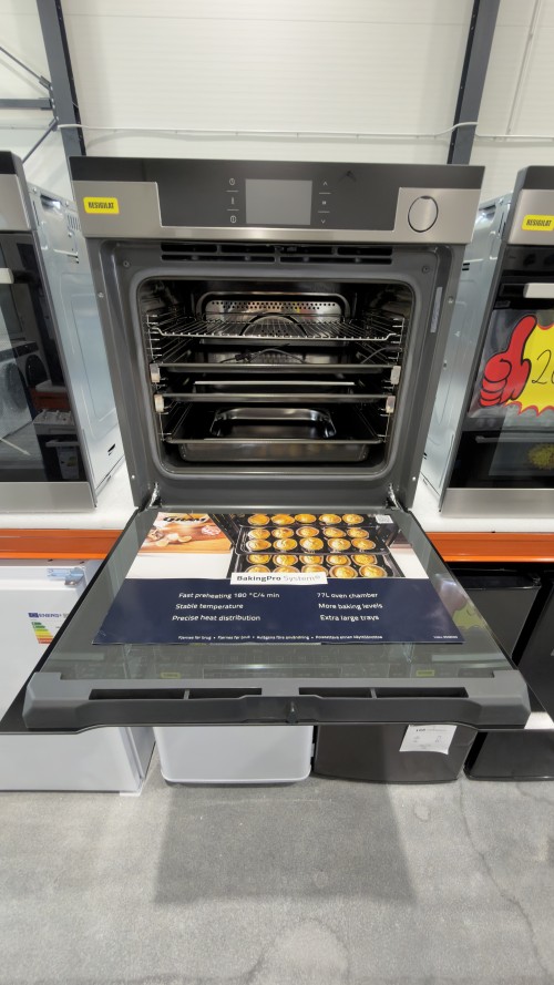Gram 77L, IOD 20690-94 X, Cuptor încorporabil sondă de temperatură, display TFT, A+, import Danemarca 🇩🇰