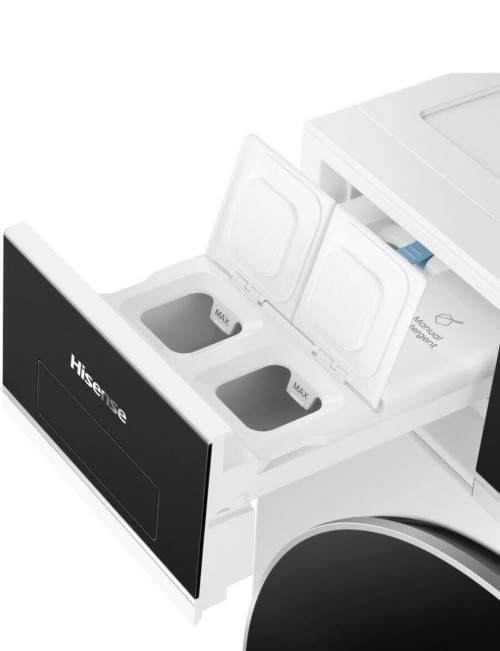Set Hisense mașină de spălat + uscător – 10.5 kg + 10 kg, Clasa A, Auto Dosing, Heat Pump, import Germania 🇩🇪