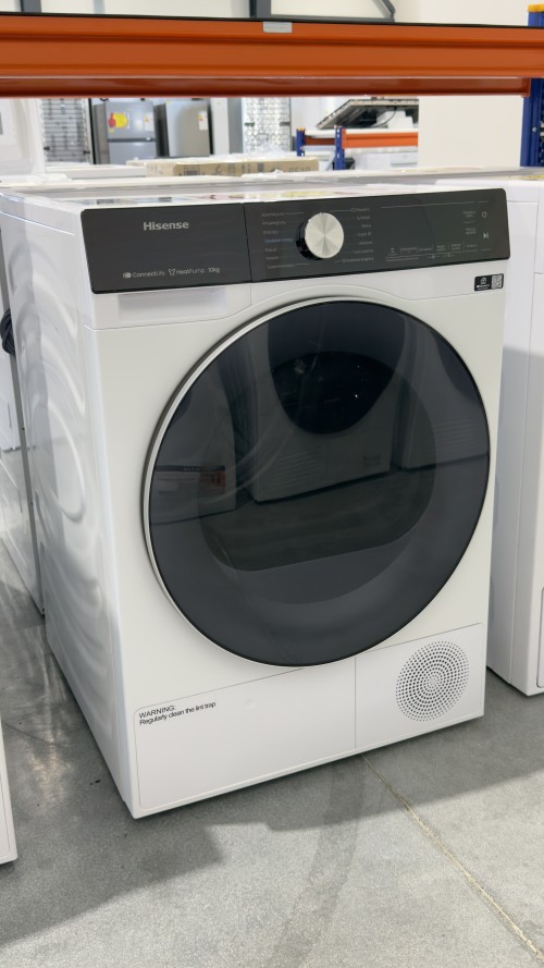 Hisense 10 kg, DH5S102BW, Uscător de rufe pompă de căldură, WiFi, Clasa C, import Germania 🇩🇪
