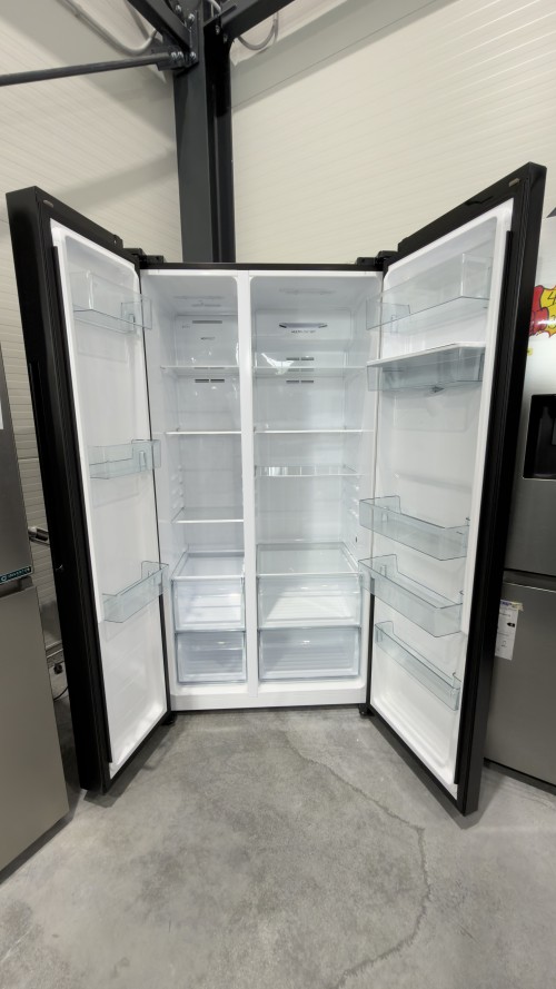 Gorenje 547L, NRR9185EABXLWD – Combină frigorifică Side by Side dozator apă, No Frost, Clasa E, import Germania 🇩🇪