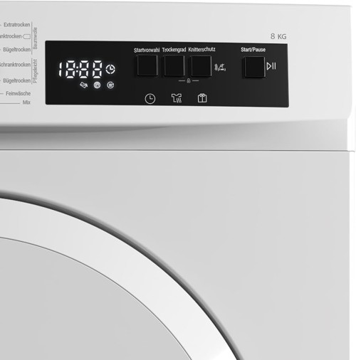 Daewoo 8 kg, T8CT1W0DE – Uscător rufe cu condensare, 15 programe, import Germania 🇩🇪