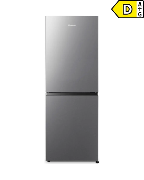 Hisense 256L, RB327N4ADD – Combină frigorifică Clasa D, Total No Frost, inox, import Germania 🇩🇪