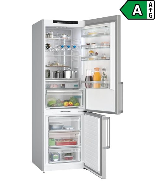 Siemens 363L, KG39NAIAT – Combină frigorifică Clasa A, inox, import Germania 🇩🇪