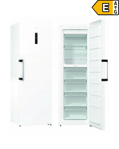 Gorenje 280L, FN619EAW6 – Congelator vertical cu sertare Clasa E, No Frost, alb, import Germania 🇩🇪