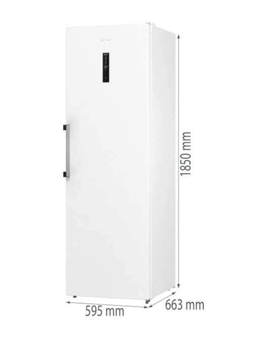 Gorenje 280L, FN619EAW6 – Congelator vertical cu sertare Clasa E, No Frost, alb, import Germania 🇩🇪