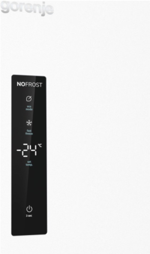 Gorenje 280L, FN619EAW6 – Congelator vertical cu sertare Clasa E, No Frost, alb, import Germania 🇩🇪