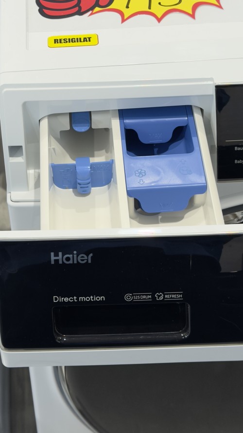 Haier 8 KG, HW80-B14979 – mașina de spălat rufe Clasa A, Direct Motion, WiFi hOn, import Germania 🇩🇪