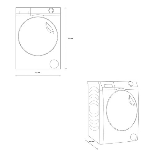 Haier 8 KG, HW80-B14979 – mașina de spălat rufe Clasa A, Direct Motion, WiFi hOn, import Germania 🇩🇪