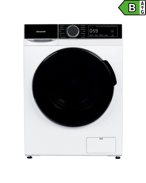 Hanseatic 8 kg, HWMA814B – Mașină de spălat rufe Clasa B, Steam, Slim 48 cm, import Germania 🇩🇪