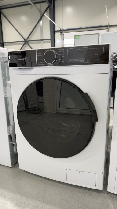 Hanseatic 8 kg, HWMA814B – Mașină de spălat rufe Clasa B, Steam, Slim 48 cm, import Germania 🇩🇪