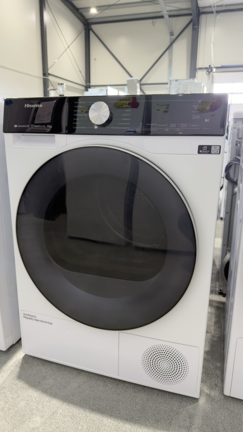 Hisense 10 kg, DH5S102BW, Uscător rufe Clasa C, pompă de căldură, import  Polonia 🇵🇱