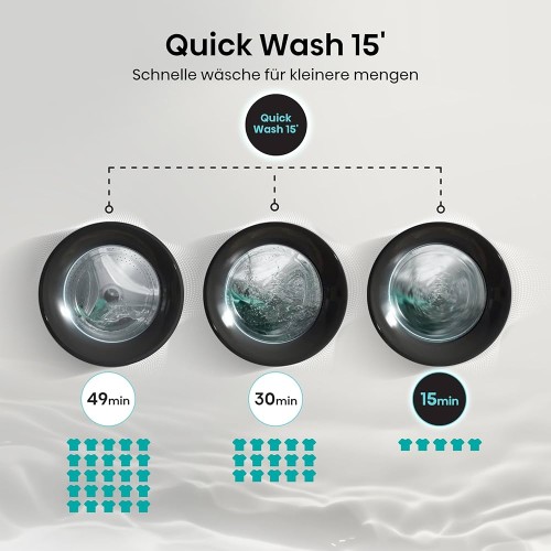 Hisense 8 kg, WF3S8045BW3, Mașină de spălat rufe Clasa A, AutoDosing, Steam Wash, import Polonia 🇵🇱