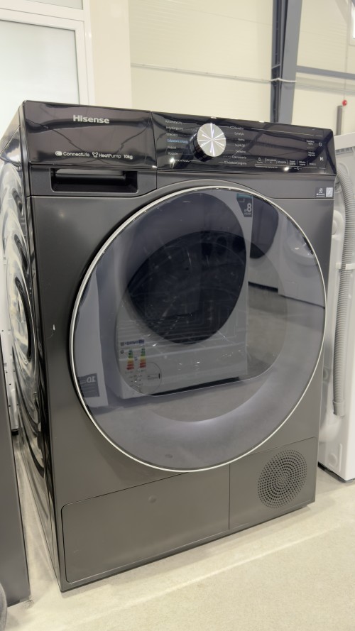 Hisense 10 kg, DH5S102BB/PL, Uscător rufe Clasa C, pompă de căldură, import Polonia 🇵🇱