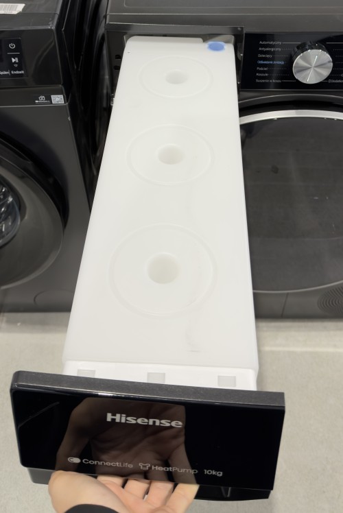 Hisense 10 kg, DH5S102BB/PL, Uscător rufe Clasa C, pompă de căldură, import Polonia 🇵🇱