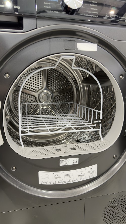 Hisense 10 kg, DH5S102BB/PL, Uscător rufe Clasa C, pompă de căldură, import Polonia 🇵🇱