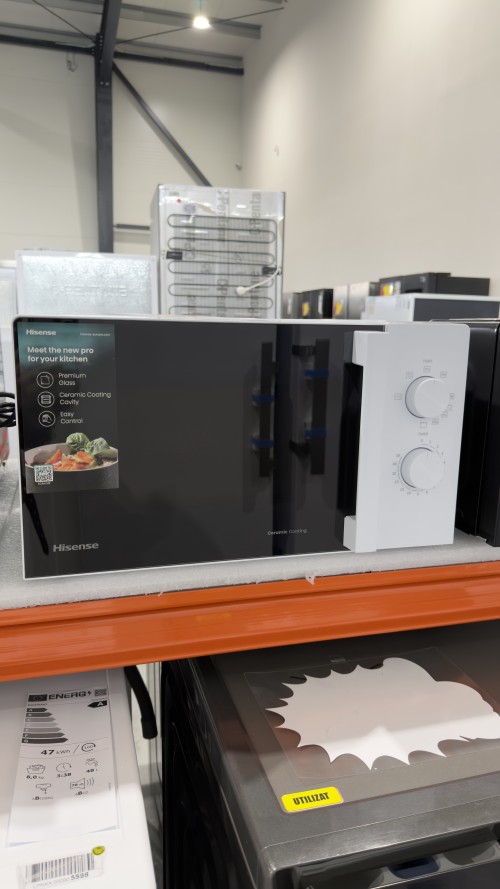 Hisense 20L, H20MOWP1HG, Cuptor cu microunde cu grill, 700W, import Germania 🇩🇪