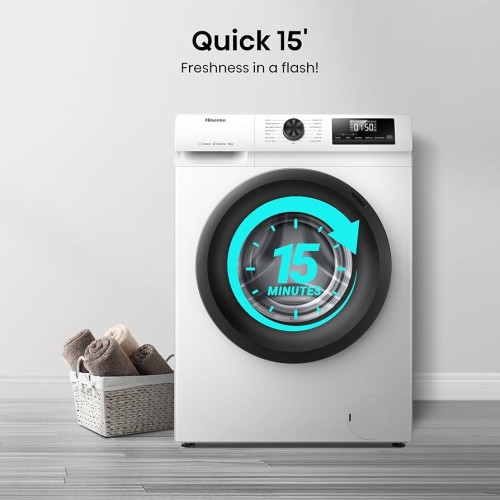 Hisense 10 kg, WF1Q1041BW, Mașină de spălat Clasa A, Steam Wash, import Germania 🇩🇪