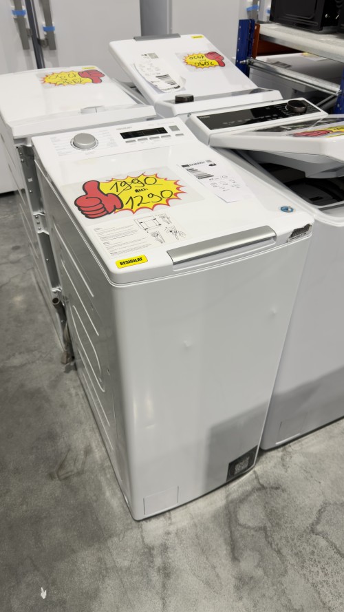 Cecotec 8 kg, 02166, Mașină de spălat verticală Clasa A, Inverter Plus, import Germania 🇩🇪