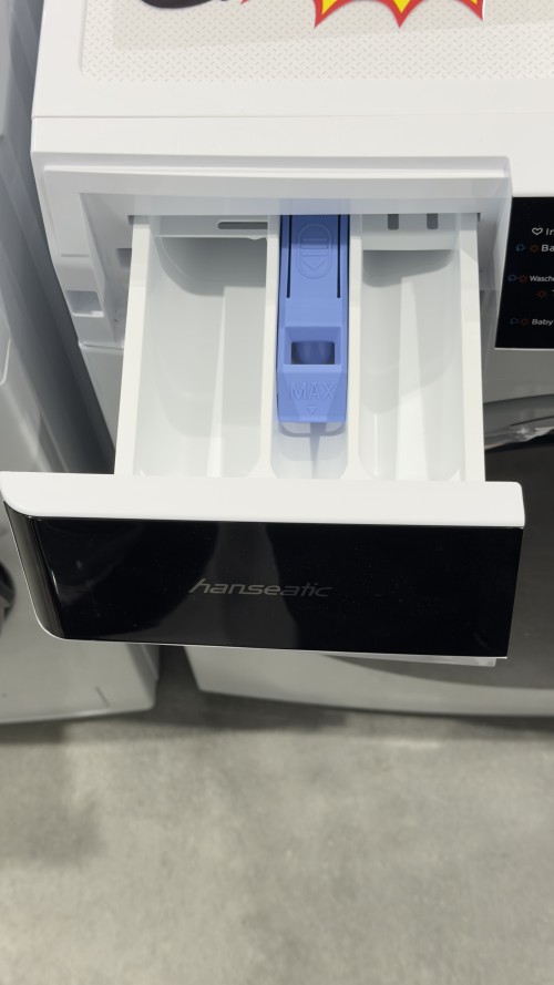 Hanseatic 8 kg / 6 kg, HWDK86AD – Mașină de spălat cu uscător Clasa A/D, 1400 RPM, Slim 48 cm, import Germania 🇩🇪