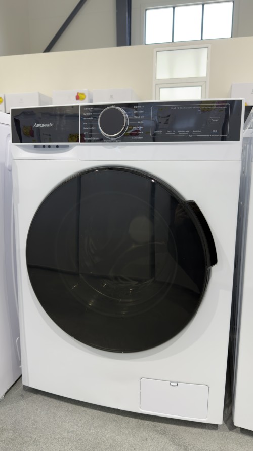 Hanseatic 7 kg, HWMA714B – Mașină de spălat rufe clasa B, 1400 rpm, Steam, Slim 48 cm, import Germania 🇩🇪